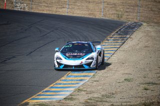 #18 McLaren 570s GT4 of Jarett Andretti, Andretti Autosport, GT4 Sprint, 2020 SRO Motorsports Group - Sonoma Raceway, Sonoma CA
 | Brian Cleary    