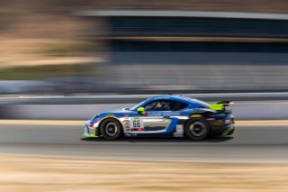#66 Porsche 718 Cayman GT4 of Spencer Pumpelly, TRG, GT4 Sprint, 2020 SRO Motorsports Group - Sonoma Raceway, Sonoma CA
 | Brian Cleary      