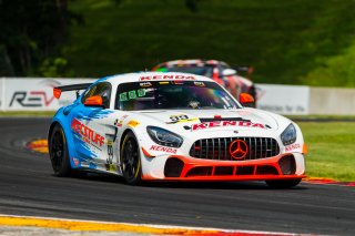 #99 Mercedes-AMG GT4 of Jeff Courtney, RecStuff Racing, GT4 Sprint Am,   SRO America, Road America,  Elkhart Lake,  WI, July 2020. | Fabian Lagunas/SRO