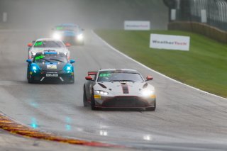 #191 Aston Martin Vantage GT4 of Jeff Burton, Rearden Racing, GT4 Sprint Am, SRO America, Road America,  Elkhart Lake,  WI, July 2020. | Fabian Lagunas/SRO