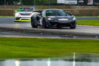 #10 McLaren 570s GT4 of Michael Cooper, Blackdog Speed Shop, GT4 Sprint Pro,  SRO America, Road America,  Elkhart Lake,  WI, July 2020. | Fabian Lagunas/SRO