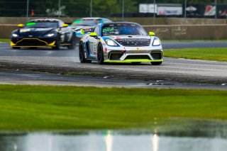 #66 Porsche 718 Cayman GT4 of Spencer Pumpelly, TRG, GT4 Sprint,  SRO America, Road America,  Elkhart Lake,  WI, July 2020. | Fabian Lagunas/SRO