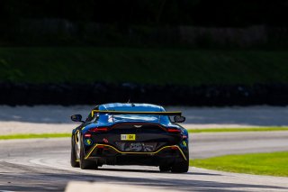 #210 Aston Martin Vantage GT4 of Michael Dinan, Flying Lizard Motorsports, GT4 Sprint Am,  SRO America, Road America,  Elkhart Lake,  WI, July 2020. | Fabian Lagunas/SRO