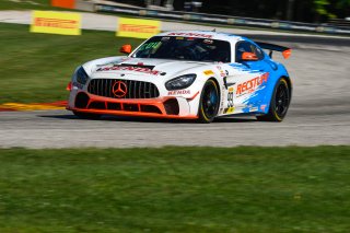 #99 Mercedes-AMG GT4 of Jeff Courtney, RecStuff Racing, GT4 Sprint Am, SRO America, Road America, Elkhart Lake, WI, August 2020.
 | SRO Motorsports Group