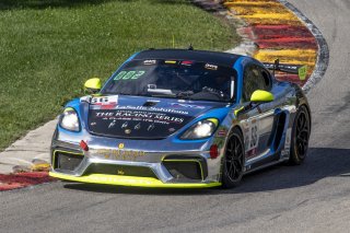 #66 Porsche 718 Cayman GT4 of Spencer Pumpelly, TRG, GT4 Sprint, SRO America, Road America, Elkhart Lake, WI, July 2020.
 | Brian Cleary/SRO