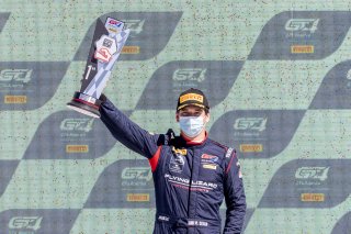 #210 Aston Martin Vantage GT4 of Michael Dinan, Flying Lizard Motorsports, GT4 Sprint Am, SRO America, Road America, Elkhart Lake, WI, July 2020.
 | Brian Cleary/SRO