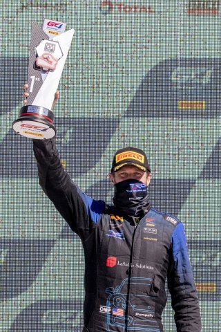 #66 Porsche 718 Cayman GT4 of Spencer Pumpelly, TRG, GT4 Sprint, SRO America, Road America, Elkhart Lake, WI, July 2020.
 | Brian Cleary/SRO