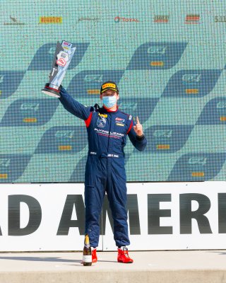 #210 Aston Martin Vantage GT4 of Michael Dinan, Flying Lizard Motorsports, GT4 Sprint Am, SRO America, Road America, Elkhart Lake, WI, July 2020.
 | Fabian Lagunas/SRO