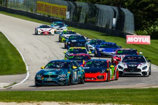 #38 BMW M4 GT4 of Samantha Tan and Jon Miller, ST Racing, GT4 SprintX, SRO America, Road America,  Elkhart Lake,  WI, July 2020. | Fabian Lagunas/SRO