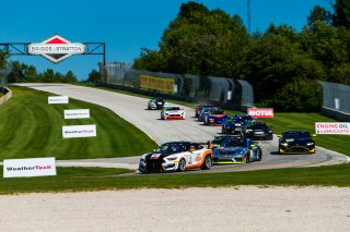 #12 Ford Mustang GT4 of Drew Staveley, Ian Lacy Racing, GT4 Sprint Pro, SRO America, Road America,  Elkhart Lake,  WI, July 2020. | Fabian Lagunas/SRO