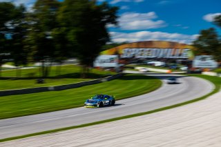 #66 Porsche 718 Cayman GT4 of Spencer Pumpelly, TRG, GT4 Sprint,  SRO America, Road America,  Elkhart Lake,  WI, July 2020. | Fabian Lagunas/SRO