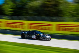 #10 McLaren 570s GT4 of Michael Cooper, Blackdog Speed Shop, GT4 Sprint Pro,  SRO America, Road America,  Elkhart Lake,  WI, July 2020. | Fabian Lagunas/SRO