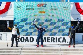 #210 Aston Martin Vantage GT4 of Michael Dinan, Flying Lizard Motorsports, GT4 Sprint Am,  SRO America, Road America,  Elkhart Lake,  WI, July 2020. | Fabian Lagunas/SRO