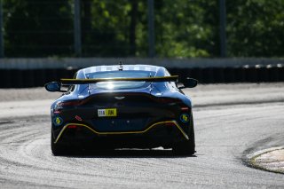 #210 Aston Martin Vantage GT4 of Michael Dinan, Flying Lizard Motorsports, GT4 Sprint Am, SRO America, Road America, Elkhart Lake, WI, August 2020.
 | Sarah Weeks/SRO             