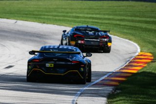 #210 Aston Martin Vantage GT4 of Michael Dinan, Flying Lizard Motorsports, GT4 Sprint Am, SRO America, Road America, Elkhart Lake, WI, August 2020.
 | Sarah Weeks/SRO             