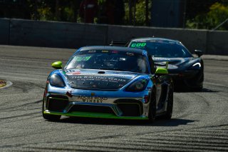 #66 Porsche 718 Cayman GT4 of Spencer Pumpelly, TRG, GT4 Sprint, SRO America, Road America, Elkhart Lake, WI, August 2020.
 | SRO Motorsports Group