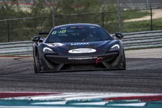 #10 McLaren 570s GT4 of Michael Cooper, Blackdog Speed Shop, GT4 Sprint Pro, SRO America, Circuit of the Americas, Austin TX, September 2020.
 | Brian Cleary/SRO