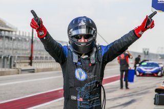 #17 Porsche 718 Cayman GT4 of James Rappaport and Derek DeBoer, TRG, GT4 SprintX Am, SRO America, Circuit of the Americas, Austin TX, September 2020.
 | Brian Cleary/SRO