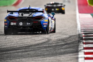#36 McLaren 570s GT4 of Colin Mullan and Jarett Andretti, Andretti Autosport, GT4 SprintX, Pro-Am,   
2020 SRO Motorsports Group - COTA2, Austin TX
Photographer: Gavin Baker/SRO | &copy; 2020 Gavin Baker

