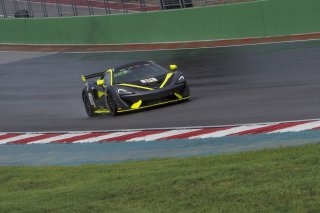 #111 McLaren 570s GT4 of Todd Clarke and Ty Clarke, Motorsport USA, GT4 SprintX Am, SRO America, Circuit of the Americas, Austin TX, September 2020.
 | Brian Cleary/SRO