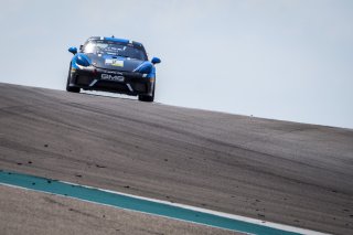 #2 Porsche 718 Cayman GT4 of Jason Bell and Andrew Davis, GMG Racing, GT4 SprintX Pro-Am, SRO America, Circuit of the Americas, Austin TX, September 2020.
 | Brian Cleary/SRO