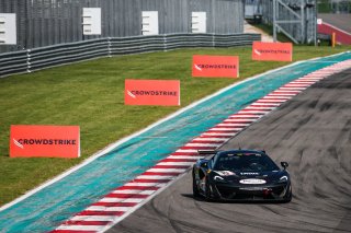 #10 McLaren 570s GT4 of Michael Cooper, Blackdog Speed Shop, GT4 Sprint Pro, SRO America, Circuit of the Americas, Austin TX, September 2020.
 | Sarah Weeks/SRO             