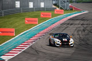 #12 Ford Mustang GT4 of Drew Staveley, Ian Lacy Racing, GT4 Sprint Pro, SRO America, Circuit of the Americas, Austin TX, September 2020.
 | Sarah Weeks/SRO             