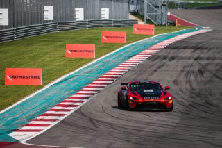 #91 Aston Martin Vantage GT4 of Jeff Burton and Vesko Kozarov, Rearden Racing, GT4 SprintX Pro-Am, SRO America, Circuit of the Americas, Austin TX, September 2020.
 | Sarah Weeks/SRO             