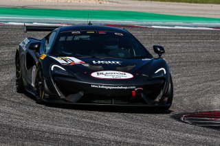 #10 McLaren 570s GT4 of Michael Cooper, Blackdog Speed Shop, GT4 Sprint Pro, SRO America, Circuit of the Americas, Austin TX, September 2020.
 | Sarah Weeks/SRO             