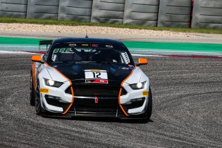 #12 Ford Mustang GT4 of Drew Staveley, Ian Lacy Racing, GT4 Sprint Pro, SRO America, Circuit of the Americas, Austin TX, September 2020.
 | Sarah Weeks/SRO             
