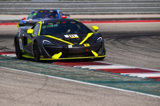#111 McLaren 570s GT4 of Todd Clarke and Ty Clarke, Motorsport USA, GT4 SprintX Am,    
2020 SRO Motorsports Group - COTA2, Austin TX
Photographer: Gavin Baker/SRO | &copy; 2020 Gavin Baker
