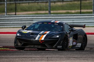 #3 McLaren 570s GT4 of Michael McAleenan and Dan Rogers, Motorsport USA, GT4 SprintX, SRO America, Circuit of the Americas, Austin TX, September 2020.
 | Sarah Weeks/SRO             