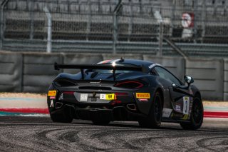 #3 McLaren 570s GT4 of Michael McAleenan and Dan Rogers, Motorsport USA, GT4 SprintX, SRO America, Circuit of the Americas, Austin TX, September 2020.
 | Sarah Weeks/SRO             