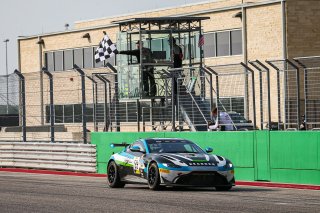 #59 Aston Martin Vantage GT4 of Paul Terry, Rearden Racing, GT4 Sprint, Am, SRO America, Circuit of the Americas, Austin TX, September 2020.
 | Sarah Weeks/SRO             