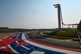 #2 Porsche 718 Cayman GT4 of Jason Bell and Andrew Davis, GMG Racing, GT4 SprintX Pro-Am, SRO America, Circuit of the Americas, Austin TX, September 2020.
 | SRO Motorsports Group