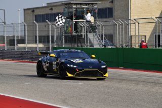 #210 Aston Martin Vantage GT4 of Michael Dinan, Flying Lizard Motorsports, GT4 Sprint Am,    
2020 SRO Motorsports Group - COTA2, Austin TX
Photographer: Gavin Baker/SRO | &copy; 2020 Gavin Baker
