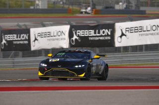 #210 Aston Martin Vantage GT4 of Michael Dinan, Flying Lizard Motorsports, GT4 Sprint Am,    
2020 SRO Motorsports Group - COTA2, Austin TX
Photographer: Gavin Baker/SRO | &copy; 2020 Gavin Baker
