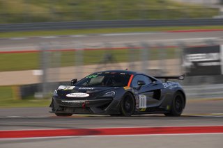 #11 McLaren 570s GT4 of Tony Gaples, Blackdog Speed Shop,  GT4 Sprint Am,    
2020 SRO Motorsports Group - COTA2, Austin TX
Photographer: Gavin Baker/SRO | &copy; 2020 Gavin Baker
