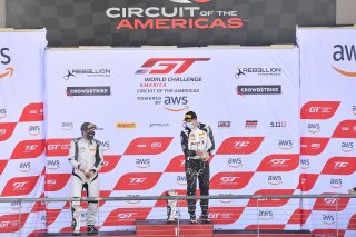 #10 McLaren 570s GT4 of Michael Cooper, Blackdog Speed Shop, GT4 Sprint Pro,  
#12 Ford Mustang GT4 of Drew Staveley, Ian Lacy Racing, GT4 Sprint Pro,   
2020 SRO Motorsports Group - COTA2, Austin TX
Photographer: Gavin Baker/SRO | &copy; 2020 Gavin Baker
