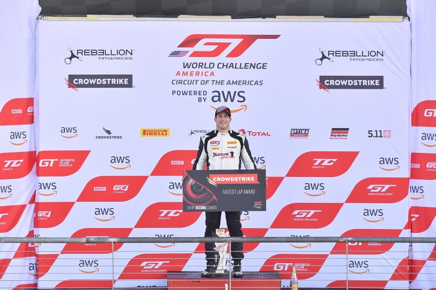 #10 McLaren 570s GT4 of Michael Cooper, Blackdog Speed Shop, GT4 Sprint Pro,    
2020 SRO Motorsports Group - COTA2, Austin TX
Photographer: Gavin Baker/SRO