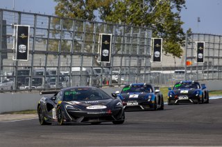 #10 McLaren 570s GT4 of Michael Cooper, Blackdog Speed Shop, GT4 Sprint Pro, SRO, Indianapolis Motor Speedway, Indianapolis, IN, September 2020.
 | Brian Cleary/SRO