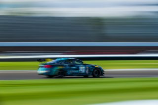 #38 BMW M4 GT4 of Samantha Tan and Jon Miller, ST Racing, GT4 SprintX, SRO, Indianapolis Motor Speedway, Indianapolis, IN, September 2020. | Fabian Lagunas/SRO