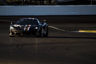 #3 McLaren 570s GT4 of Michael McAleenan and Dan Rogers, Motorsport USA, GT4 SprintX, SRO, Indianapolis Motor Speedway, Indianapolis, IN, September 2020.
 | Brian Cleary/SRO