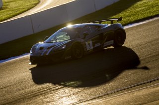 #3 McLaren 570s GT4 of Michael McAleenan and Dan Rogers, Motorsport USA, GT4 SprintX, SRO, Indianapolis Motor Speedway, Indianapolis, IN, September 2020.
 | Brian Cleary/SRO