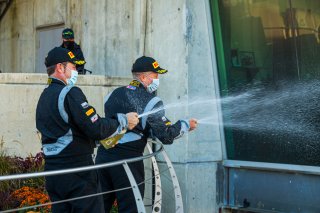 #3 McLaren 570s GT4 of Michael McAleenan and Dan Rogers, Motorsport USA, GT4 SprintX, IN, Indianapolis, Indianapolis Motor Speedway, SRO, September 2020.
 | Fabian Lagunas/SRO