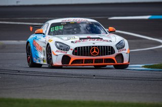 #99 Mercedes-AMG GT4 of Jeff Courtney, RecStuff Racing, GT4 Sprint Am, SRO, Indianapolis Motor Speedway, Indianapolis, IN, September 2020.
 | Regis Lefebure/SRO                                       