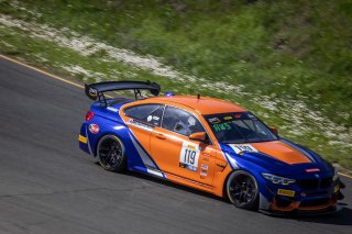 #119 BMW M4 GT4 of Sean Quinlan and Gregory Liefooghe, Stephen Cameron Racing, Pro-Am, Pirelli GT4 America, SRO America Sonoma Raceway, Sonoma, CA, March 2021.   | 2021 Regis Lefebure                                       