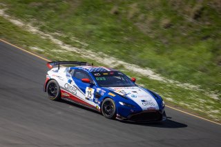 #15 Aston Martin Vantage AMR GT4 of Bryan Putt and Kenton Koch, BSPort Racing, ProAm, Pirelli GT4 America, SRO America Sonoma Raceway, Sonoma, CA, March 2021.   | 2021 Regis Lefebure                                       