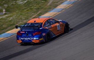 #119 BMW M4 GT4 of Sean Quinlan and Gregory Liefooghe, Stephen Cameron Racing, Pro-Am, Pirelli GT4 America, SRO America Sonoma Raceway, Sonoma, CA, March 2021.   | 2021 Regis Lefebure                                       