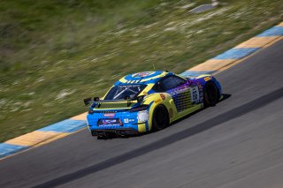 #66 Porsche 718 Cayman GT4 CLUBSPORT MR of Derek DeBoer and Spencer Pumpelly, TRG-The Racers Group, Pro-Am, Pirelli GT4 America,  | 2021 Regis Lefebure                                       